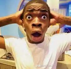 Image of man being suprised