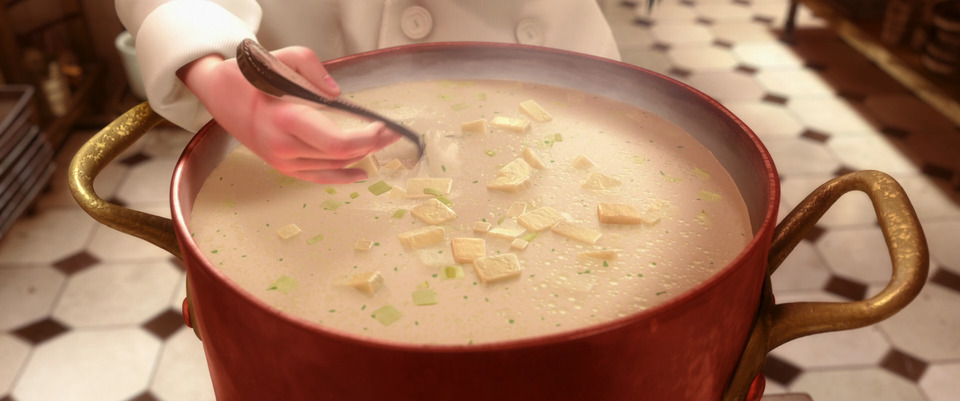 Tomato, leek & Potato Soup picture